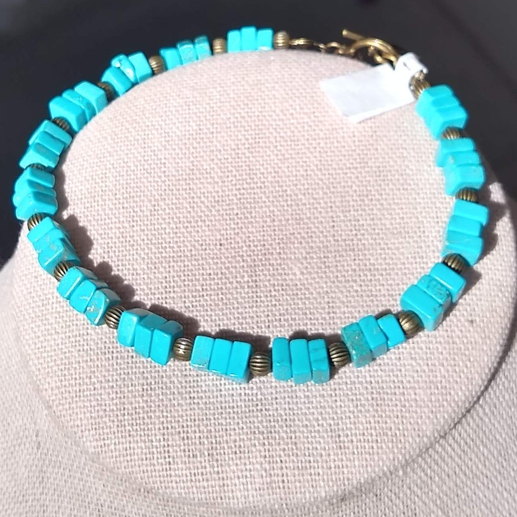Turquoise Bracelet and Earring Set