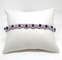 Load image into Gallery viewer, Lilac Beaded Bracelet