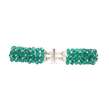 Load image into Gallery viewer, Green Marilyn Beaded Bracelet