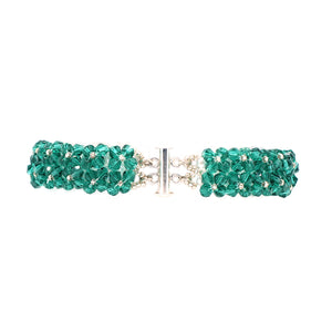 Green Marilyn Beaded Bracelet