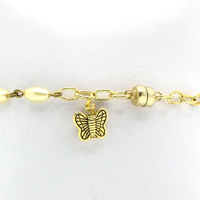 Yellow Butterfly Bracelet