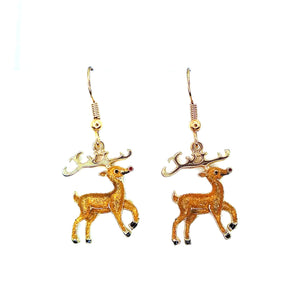 Reindeer Earrings