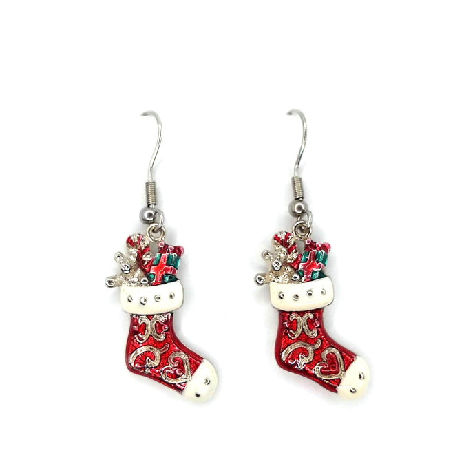 Christmas Stocking Earrings