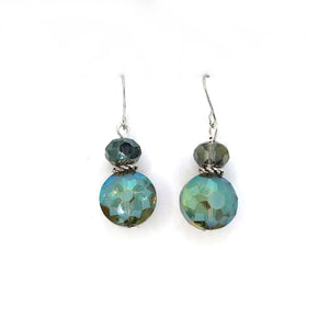 Blue Dangle Earrings