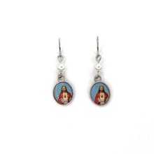 Load image into Gallery viewer, Mini Medal Dangle Earrings