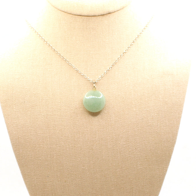 Green Aventurine Pendant Necklace