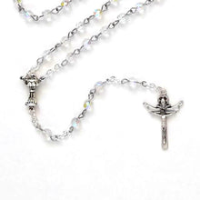 Load image into Gallery viewer, AB Crystal Chalice Handmade Traditional Catholic Rosary