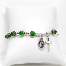 Load image into Gallery viewer, Saint Benedict Rosary Bracelet