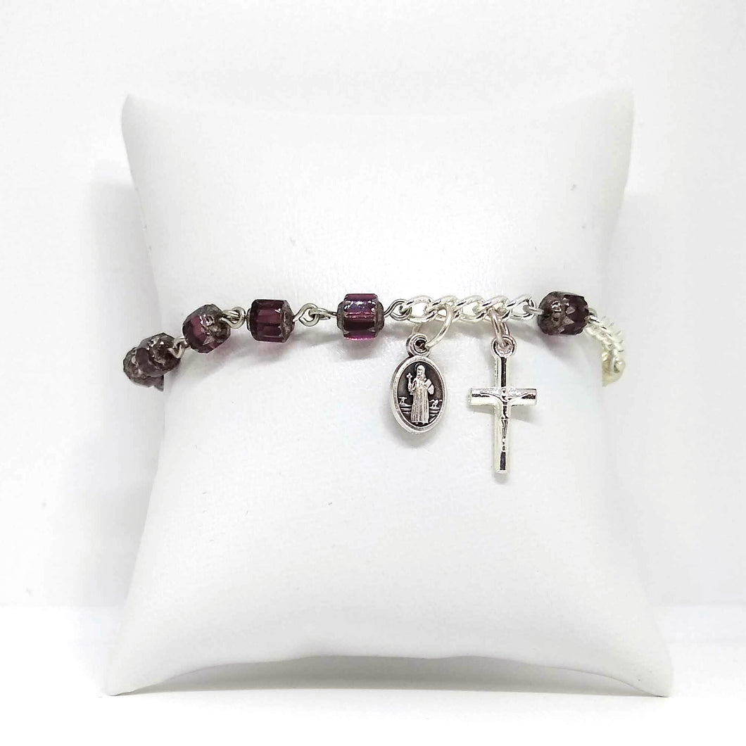Saint Benedict Rosary Bracelet