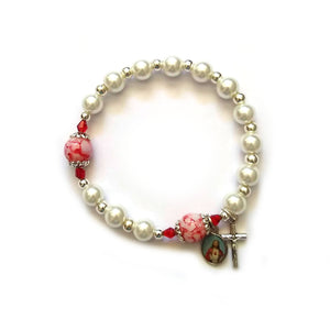 Divine Mercy Stretch Rosary Bracelet