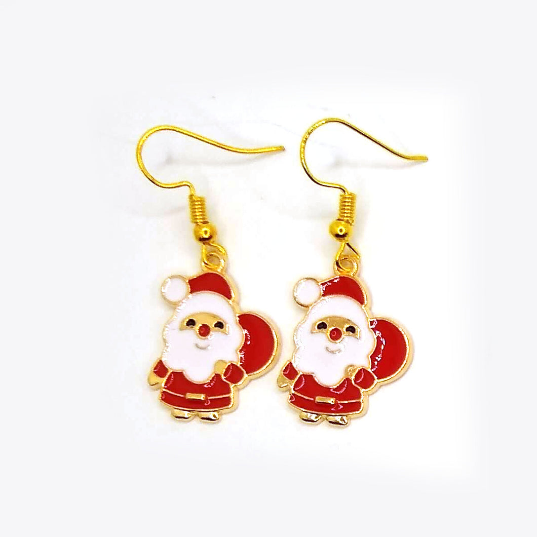 Santa Earrings