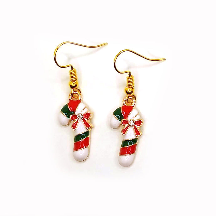 Candy Cane Earrings