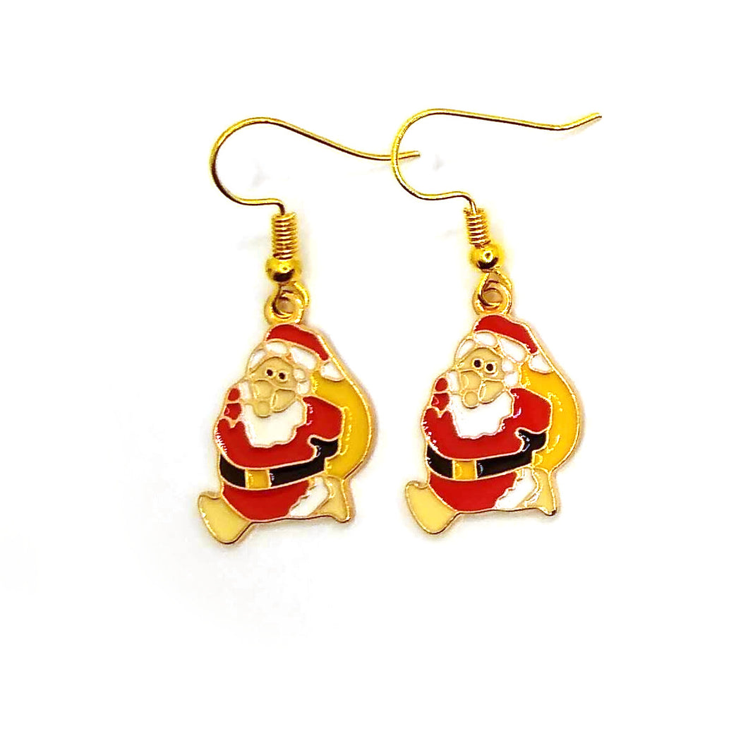 Santa Earrings